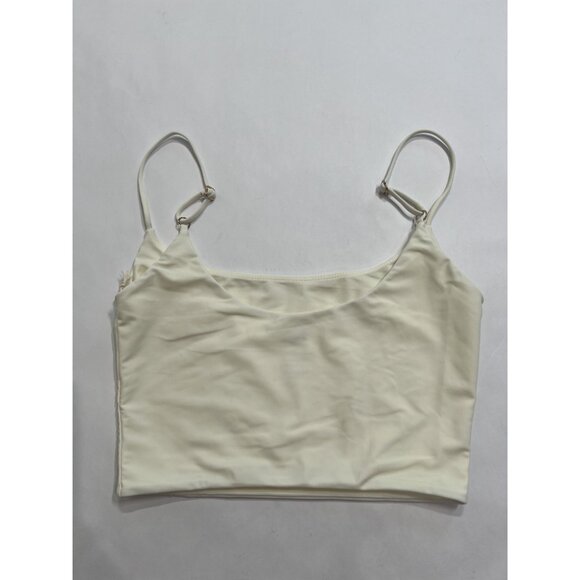 Kaje The Silhouette Tank Swim Top in Ivory - Picture 3 of 4
